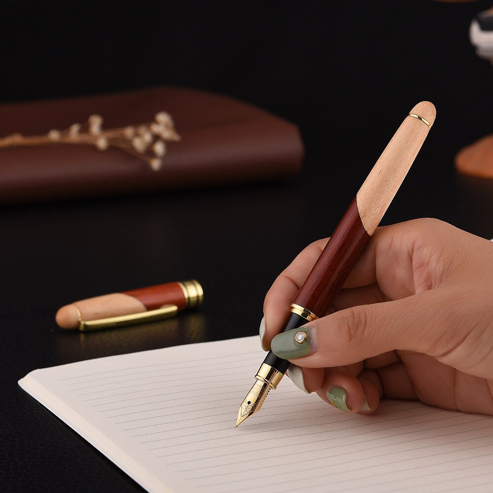 Maple and Rosewood Fountain Pen