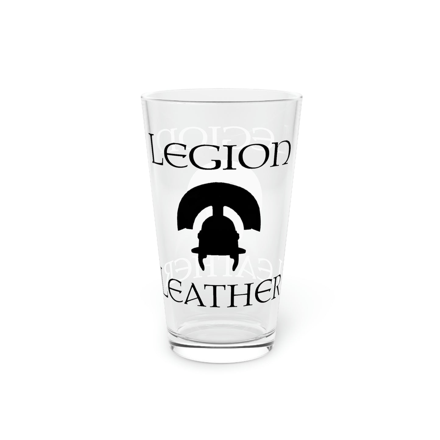 Legion Leather Pint Glass, 16oz