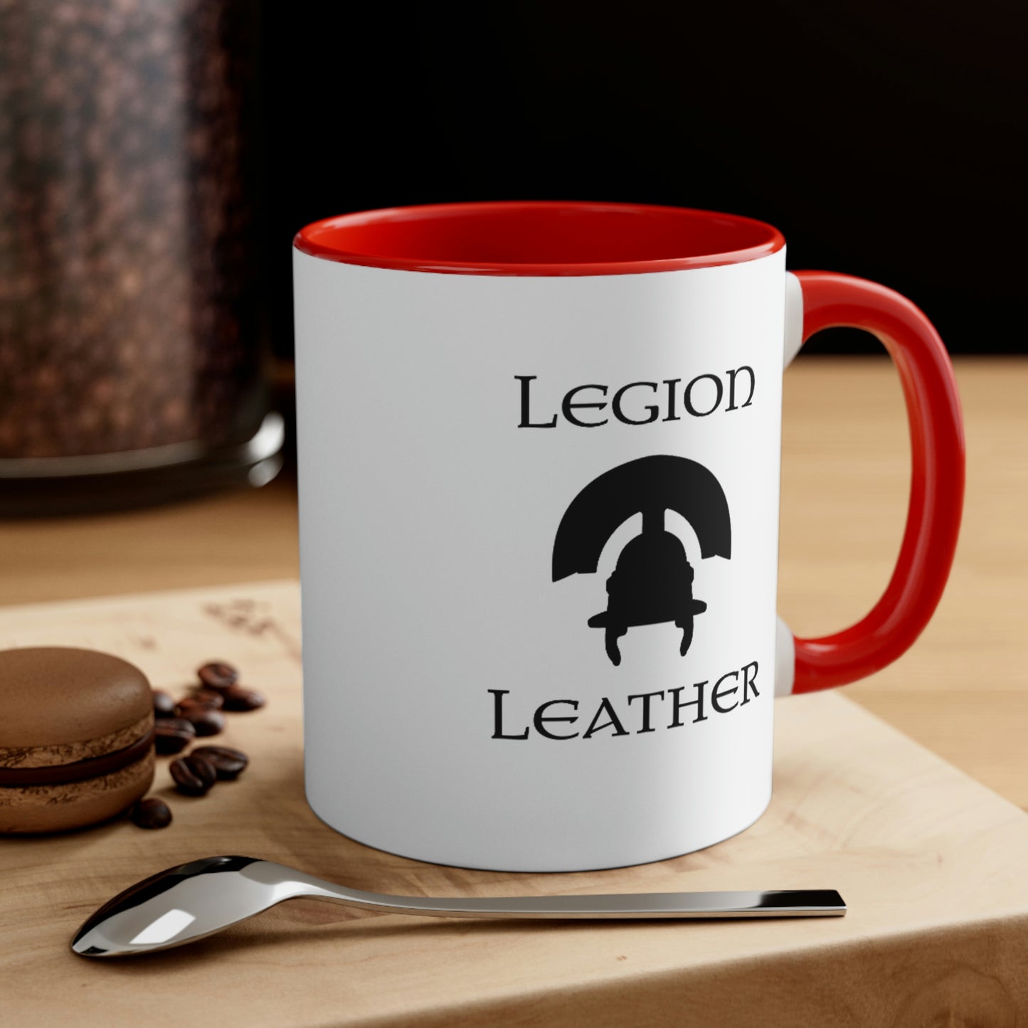 Legion Leather Coffee Mug, 11oz