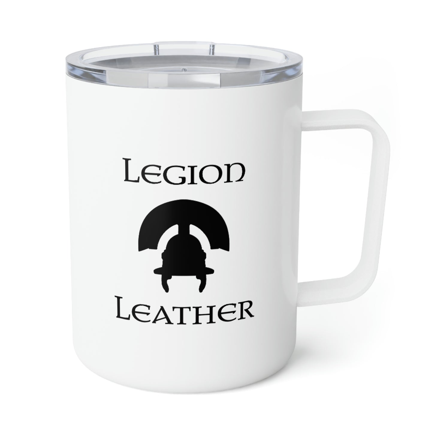 Legion Leather Insulated Coffee Mug, 10oz