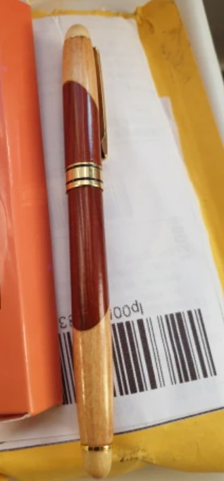 Maple and Rosewood Fountain Pen