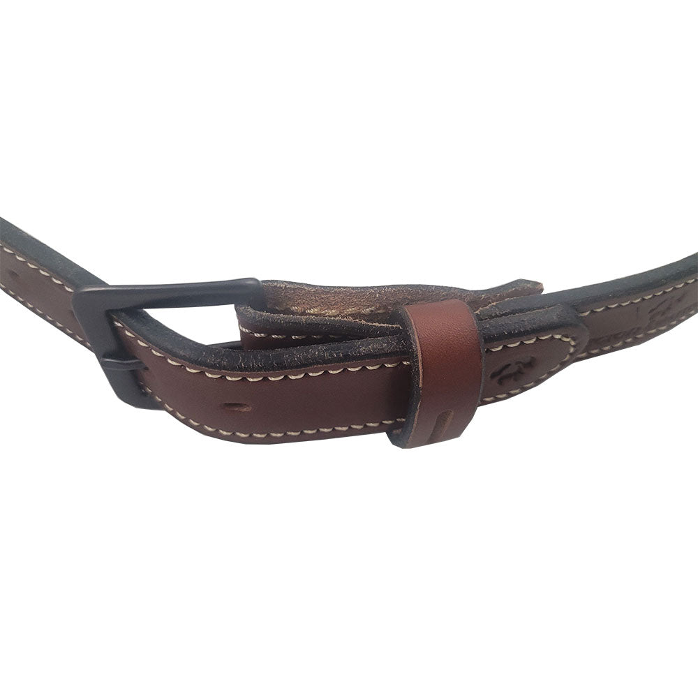 Stitched Leather EDC Belt