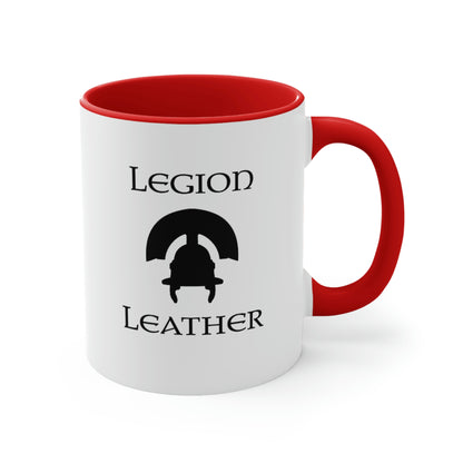 Legion Leather Coffee Mug, 11oz