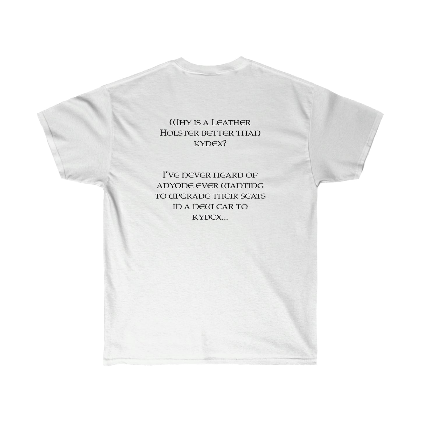 Why Leather is Better Tee